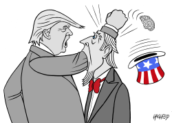 TRUMP, UNCLE SAM by Rainer Hachfeld