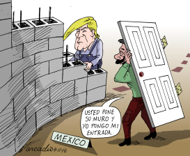 MURO Y PUERTA by Arcadio Esquivel