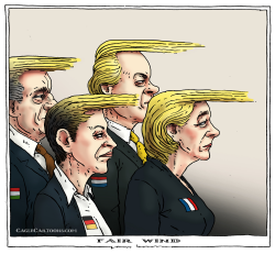 TRUMP BLOWS by Joep Bertrams