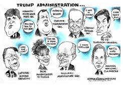 TRUMP ADMINISTRATION by Dave Granlund