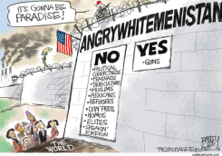 TRUMPS WALL by Pat Bagley