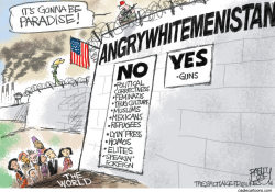 TRUMPS WALL by Pat Bagley