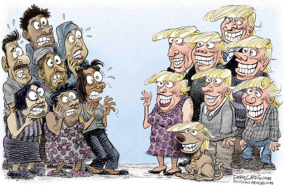  TRUMPETTES AND THE REST OF US -  by Daryl Cagle