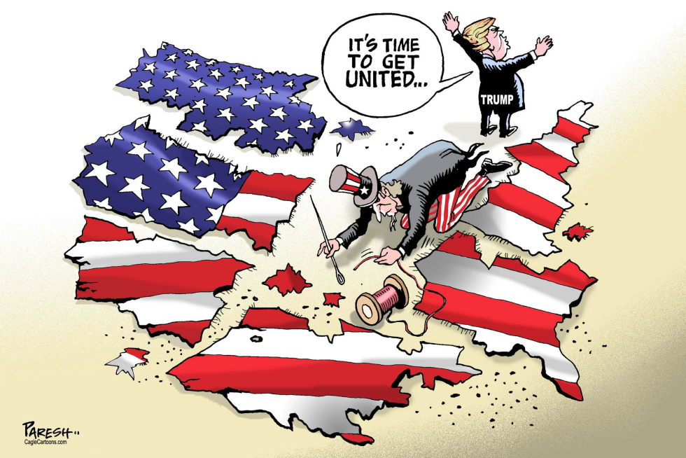  US POST-POLL UNITY by Paresh Nath