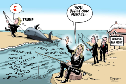 TRUMP & EUROPE FAR RIGHT by Paresh Nath