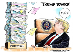 TRUMP PROMISES by Dave Granlund