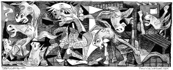 DEMOCRAT GUERNICA by Daryl Cagle