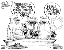 WARM AND FUZZY CLIMATE CHANGE by John Darkow