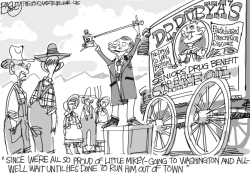 DRUG BENEFIT SNAKE OIL by Pat Bagley