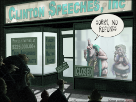 CLINTON SPEECHES FOUNDATION  by Sean Delonas