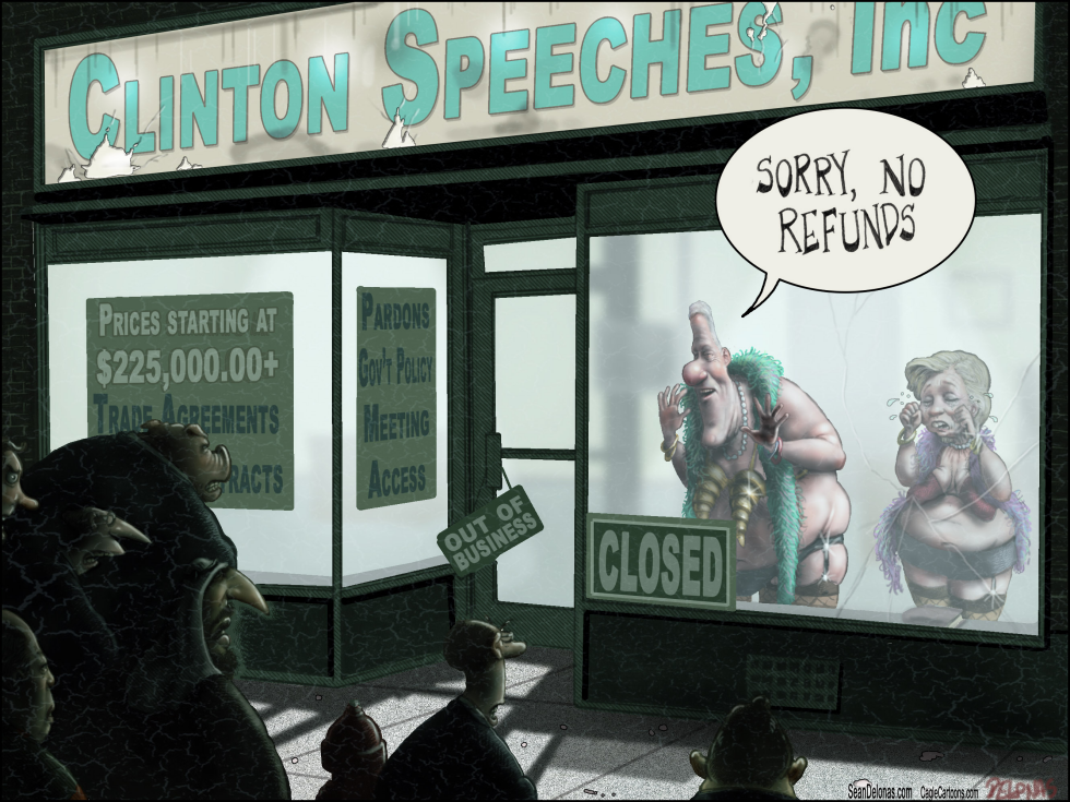  CLINTON SPEECHES FOUNDATION  by Sean Delonas