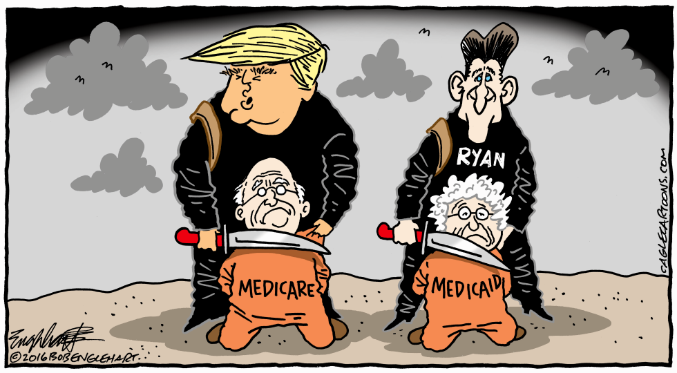  MEDICARE MEDICAID by Bob Englehart