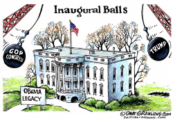 GOP INAUGURAL BALLS by Dave Granlund