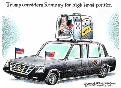 TRUMP CONSIDERS ROMNEY by Dave Granlund