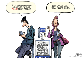 FAKE NEWS by Nate Beeler