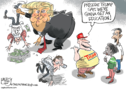 TRUMP UNIVERSITY by Pat Bagley