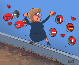 MERKEL IS SEEKING A FOURTH TERM by Gatis Sluka