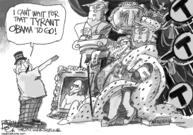 TRUMP TRIUMPHANT COLO by Pat Bagley