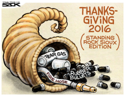 STANDING ROCK THANKSGIVING by Steve Sack