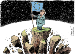 MERKEL, THE LAST ONE STANDING by Patrick Chappatte