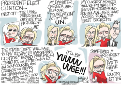 TRUMP TRANSITION by Pat Bagley