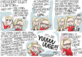 TRUMP TRANSITION by Pat Bagley