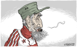 FIDEL'S LAST CIGAR by Martin Sutovec