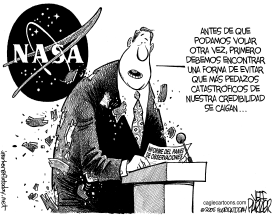 LA NASA BUSCA CREDIBILIDAD by Parker