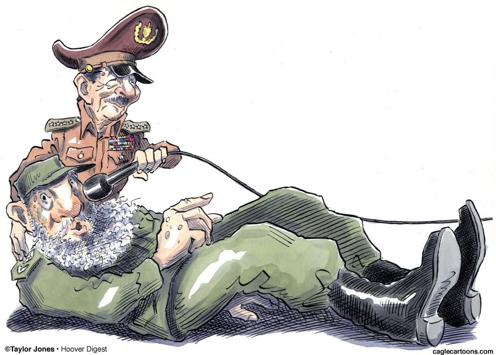  RAúL AND FIDEL by Taylor Jones