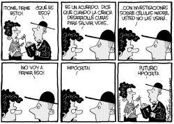 ACUERDO SOBRE CELULAS MADRE by Bob Englehart