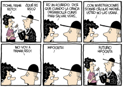 ACUERDO SOBRE CELULAS MADRE  by Bob Englehart