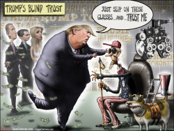 TRUMP CONFLICT BLIND TRUST  by Sean Delonas