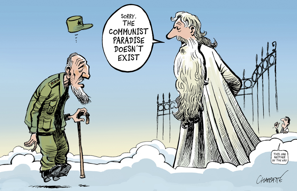  FIDEL CASTRO'S DEATH by Patrick Chappatte