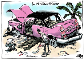 FIDEL CASTRO DEAD by Jos Collignon