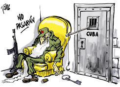 FIDEL CASTRO DEAD by Tom Janssen