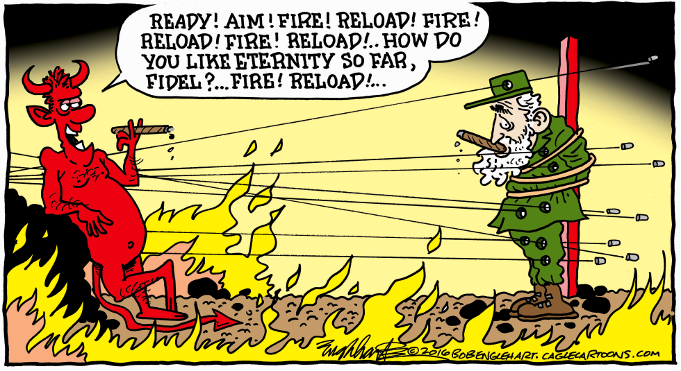  FIDEL by Bob Englehart