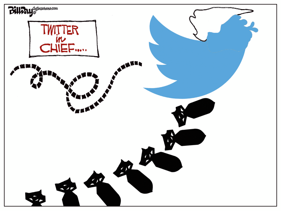  TWITTER IN CHIEF by Bill Day