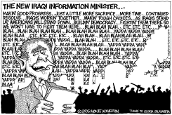 NEW IRAQI INFORMATION MINISTER by Wolverton