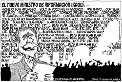 NUEVO MINISTRO DE INFORMACION IRAQUI by Wolverton