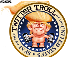 TRUMPY TROLL by Steve Sack