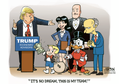 TRUMP ECONOMIC DREAM TEAM by RJ Matson