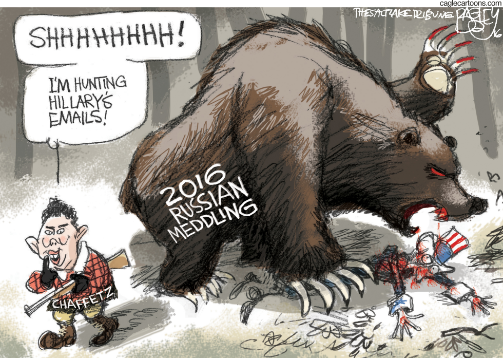  RUSSIAN MEDDLING by Pat Bagley