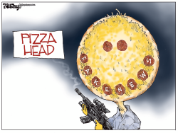 PIZZA HEAD by Bill Day