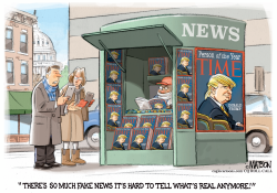 TIME NAMES TRUMP PERSON OF THE YEAR by RJ Matson