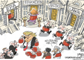 WAR ON GOVERNMENT by Pat Bagley