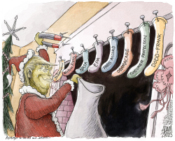 MR GRINCH by Adam Zyglis