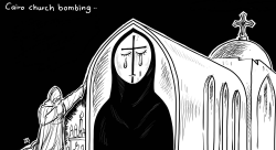 CAIRO CHURCH BOMBING by Emad Hajjaj