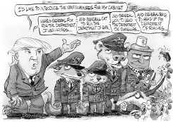 TRUMP CABINET PICKS by Daryl Cagle