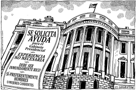 SE SOLICITA AYUDA PARA EL GABINETE DE TRUMP by Wolverton