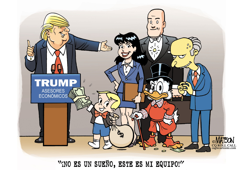  EQUIPO DE ENSUEñO DE TRUMP  by RJ Matson